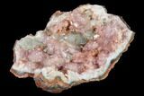 Sparkly, Pink Amethyst Geode Section - Argentina #170180-1